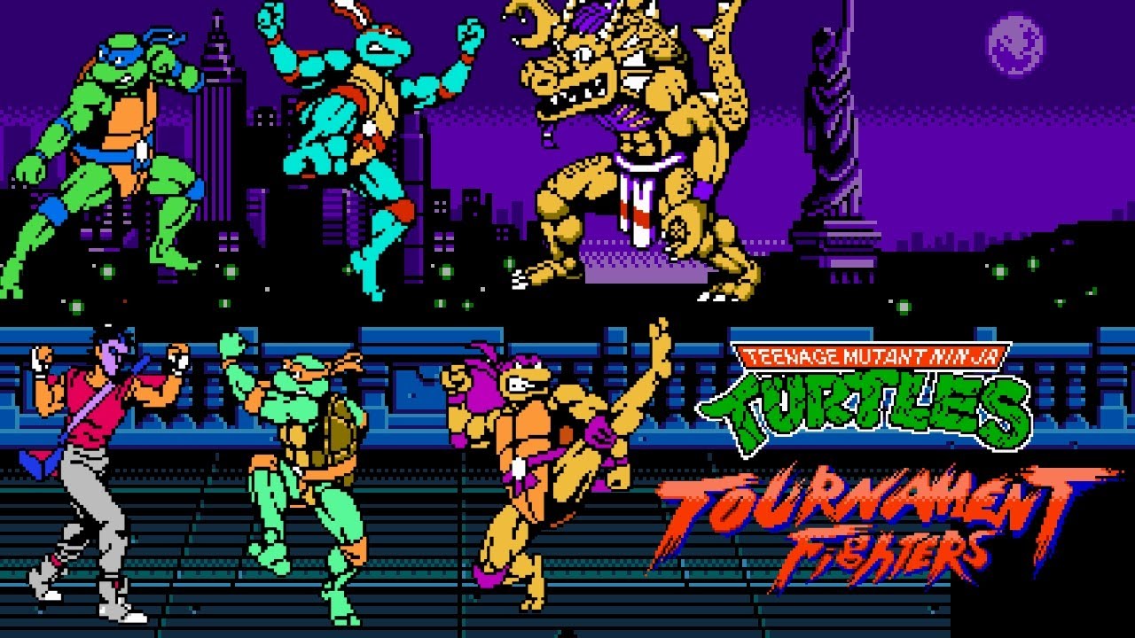 Turtles tournament fighters. Прохождение за 15 минут. смотреть онлайн
