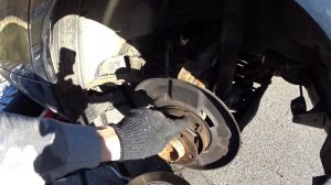 Как подтянуть ручник на дисковых тормозах