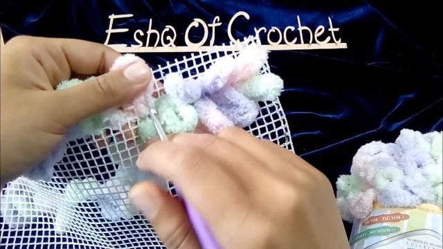 تعملي ايه بشله واحده اليزا بافي فكره مشروع وهدايا عيد الام New idea with aliza puffy yarn смотреть онлайн