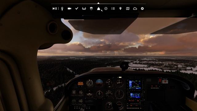 Microsoft Flight Simulator 2020,Ярославль - Рыбинск ( UUDL - UUBK),Cesna 172 смотреть онлайн