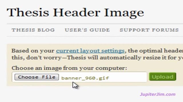 Thesis Tutorial: Upload Banner to Header Section WordPress Blog using Thesis Theme 1.8 смотреть онлайн