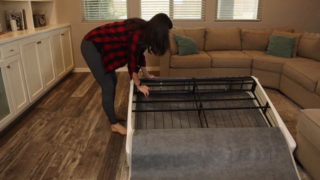 Zinus No Assembly 7.5" Folding Box Spring Review смотреть онлайн