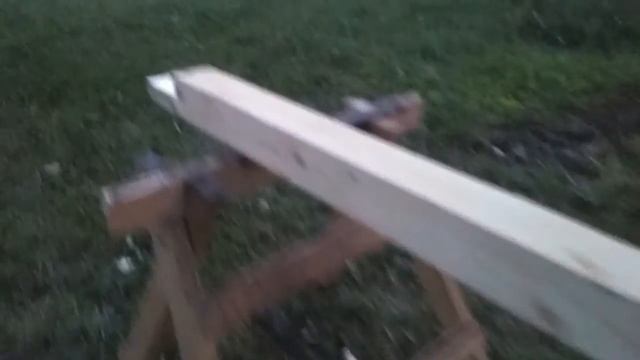 Стены и стропила пристройки. Каркасный дачный дом. смотреть онлайн