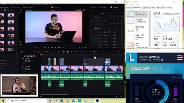 Lenovo Ideapad Gaming3 สีสวย จอสด ซีพียูตัวแรง ตัดงานลื่น งบไม่เกิน 30000 FHD 60 FPS ลื่นหัวแตก смотреть онлайн