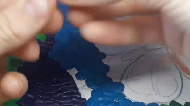 леплю картину бабочка и цветочки из пластилина смотреть онлайн