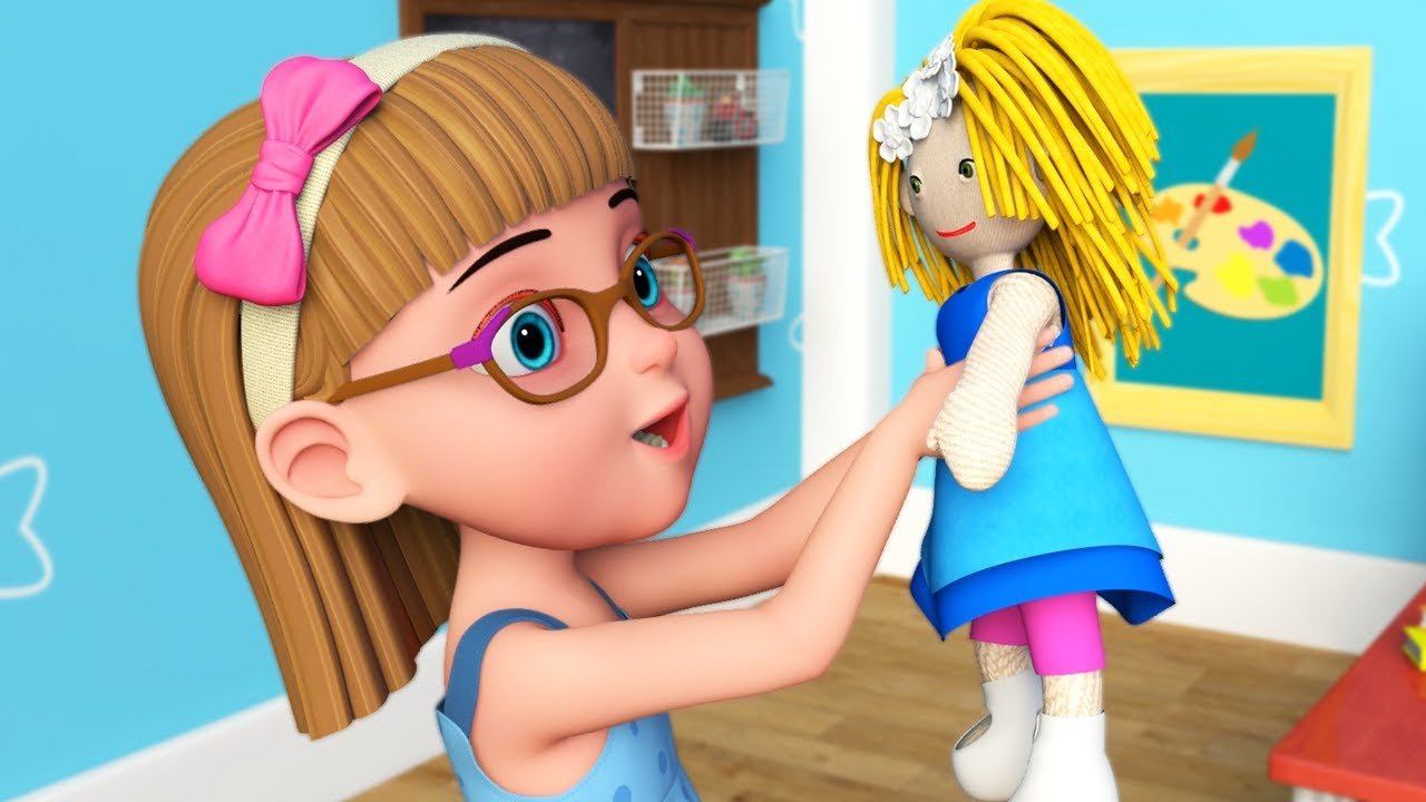 Песня про Куклу - Моя Кукла - Детские Песни смотреть онлайн