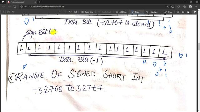 Integer Data Type Endianness Concept @C Language for Beginners in (HINDI) смотреть онлайн