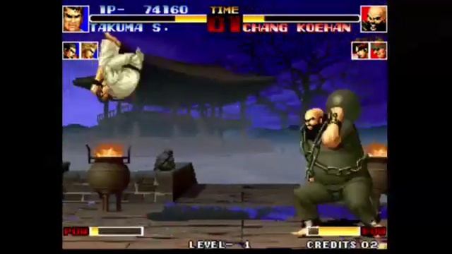 Rick Gameplay ACA Neo Geo the King of Fighters 94 смотреть онлайн