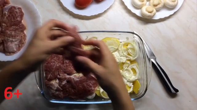 Домашний ужин для всей семьи 