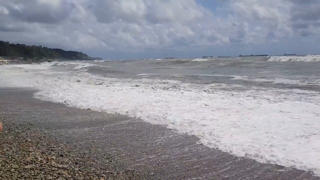 Туапсе. Центральный пляж. Сегодня 28.07.2023г.