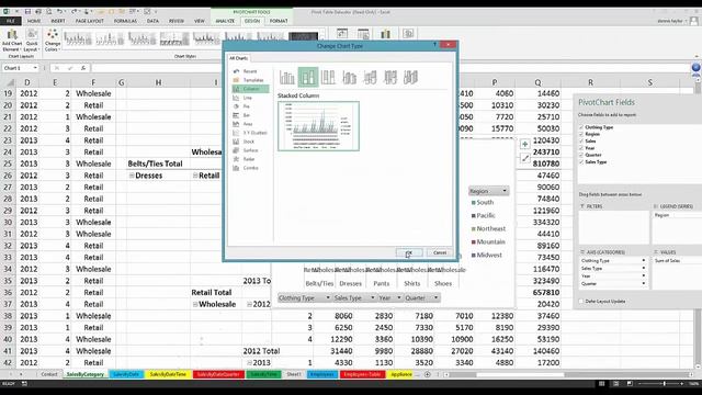 How to use MS Excel 2013 Pivot Tables смотреть онлайн
