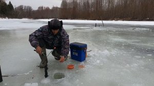 ГОРНАЯ РЫБАЛКА. Хариус проголодался. Ловля хариуса зимой. Русская рыбалка.