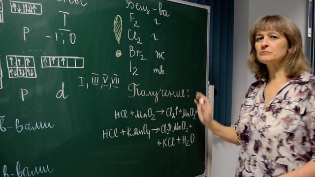 Урок химии, 9 класс, тема "Галогены" (учитель Швецова Елена Евгеньевна) смотреть онлайн