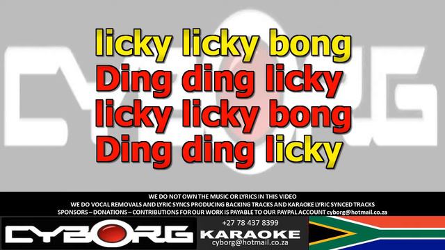 READ DESCRIPTION - Lucky Dube - Ding Ding Licky Licky Licky Bong KARAOKE VR WBV смотреть онлайн