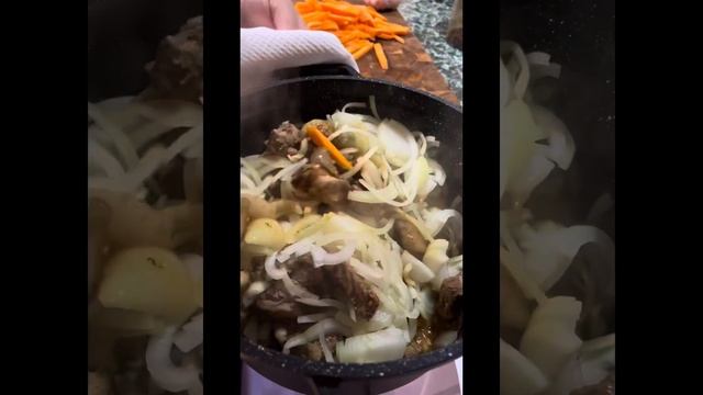 Плов из молодой баранины/ готовит мама / смотреть онлайн