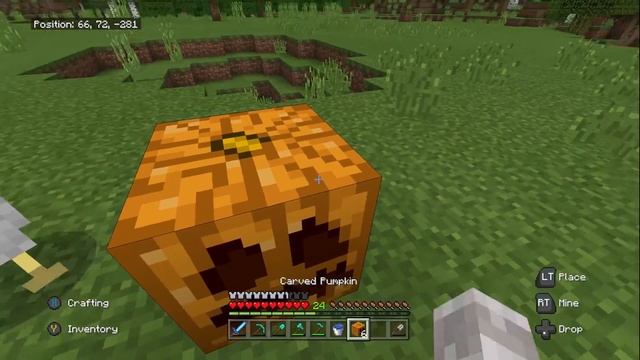 Minecraft How To Carve A Pumpkin смотреть онлайн