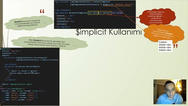 Angular 17 Eğitimi #37 - ngTemplateOutlet & ngTemplateOutletContext Directives | Advanced Component смотреть онлайн