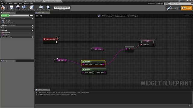 WTF Is? String: To Upper / Lower Nodes in Unreal Engine 4 ( UE4 ) смотреть онлайн