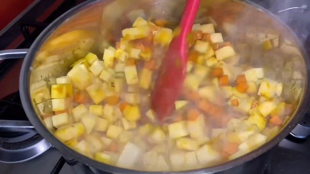 Суп-пюре из репы / Как приготовить суп из репы / Рецепт супа пюре из репы смотреть онлайн