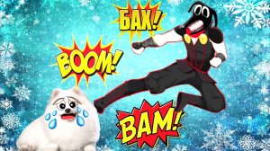 ЗЛОБНЫЙ Картун Дог НАПАЛ на Шанельку!!! В РЕАЛЬНОЙ Жизни!!!