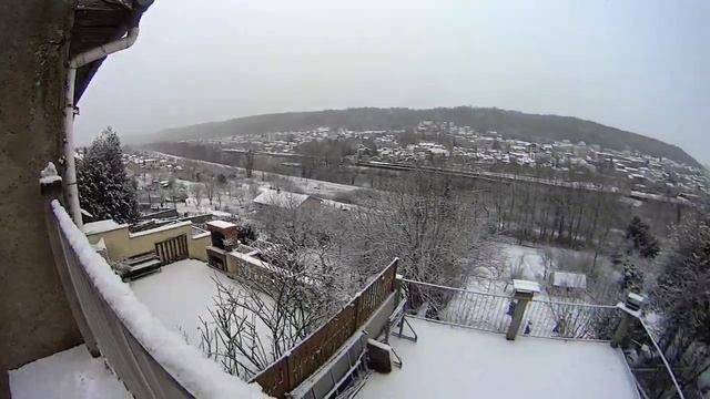 petite vue sur ma terrasse avec la neige Nancy lorraine смотреть онлайн