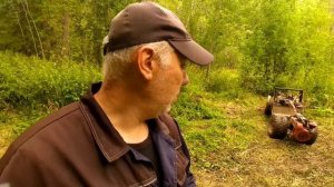 За дровами по грязи на мотоблоке МТЗ