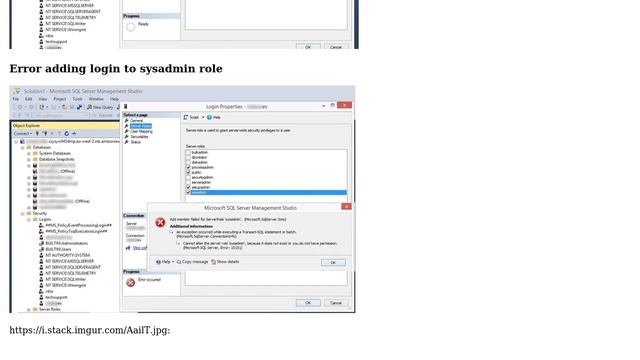 Databases: MS SQL Express 2016 on Amazon AWS: I Can Take Database Offline but Can't Bring It Online смотреть онлайн