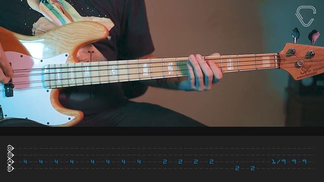 Paramore - The Only Exception (Bass tabs) смотреть онлайн