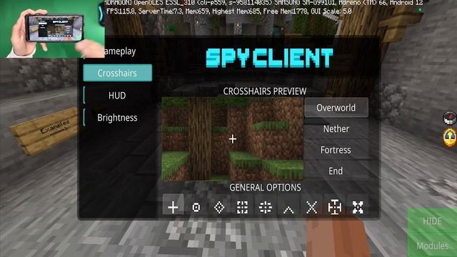 No Lag Mod Menu FPS Boost Client For MCPE 1.19! - Minecraft Bedrock Edition