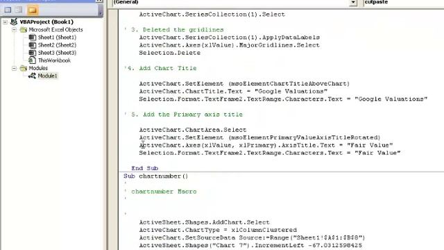 Visual Basic Chart in another sheet - Excel VBA - Visual Basic Tutorials смотреть онлайн