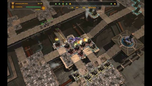 Defense Grid - Resurgence - Overflow (Campaign Gold Medal) смотреть онлайн