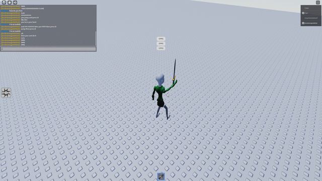 100 STUD LONG JUMP IN ROBLOX R15 смотреть онлайн