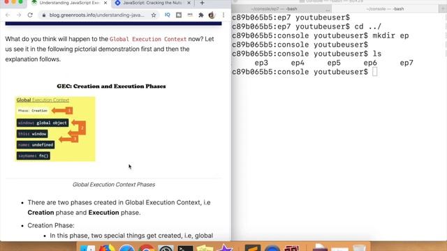 Console #11: Understanding the Javascript Execution Context Like Never Before смотреть онлайн