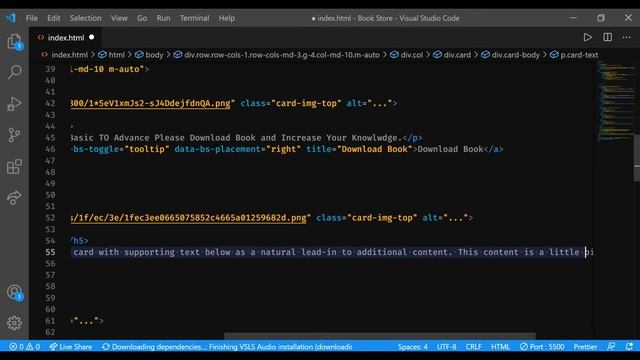 Responsive Online Book Store Website Using Pure Bootstrap.||--Free Source Code|| Technical Vandar|| смотреть онлайн