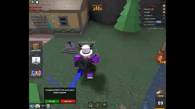 this knive is 1% to get? | Roblox Murder Mystery Z Modded смотреть онлайн