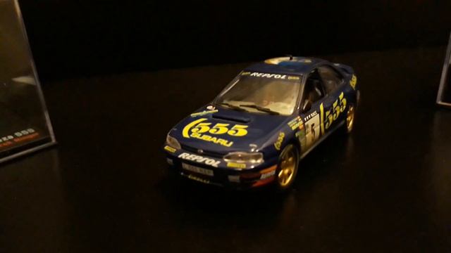 1:43 collection car SUBARU IMPREZA 555 rally museum смотреть онлайн