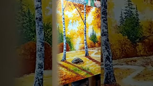 Студия "Творчество и театр". Рисуем большой холст. Часть 20 смотреть онлайн