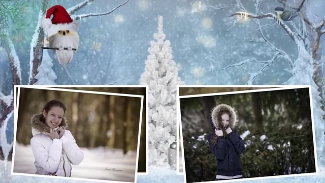 Новогодний проект для ProShow Producer. Красный, белый, золотой (автор проекта tartillka) смотреть онлайн