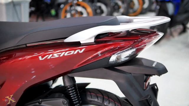 2021 Honda Vision 110 - Blood Red - Walkaround смотреть онлайн