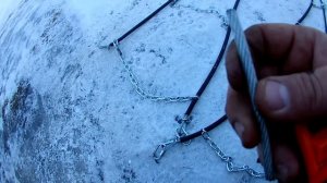 Цепи на колёса своими руками