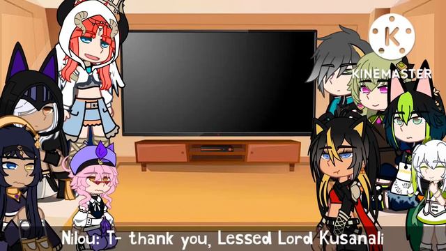 | Sumeru Characters React to Greater Lord Rukkhadevata And Lesser Lord Kusanali | Genshin Impact | смотреть онлайн