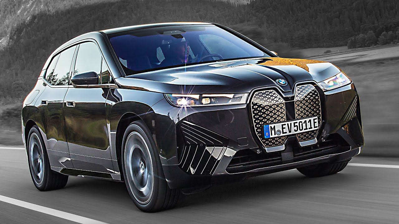 2022 bmw ix x drive50 electric crossover - interior exterior review. смотреть онлайн