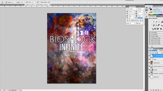 Bioshock Infinite / Box Art / Cover / Poster / Time Lapse смотреть онлайн