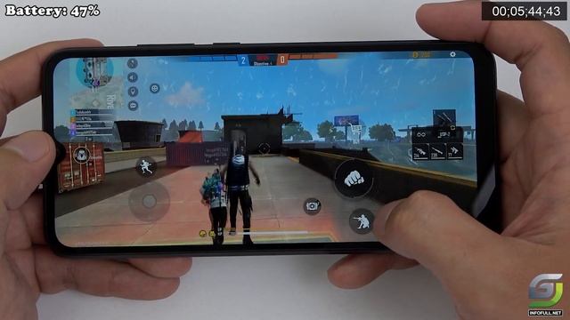 Xiaomi Redmi 10A test game Free Fire смотреть онлайн