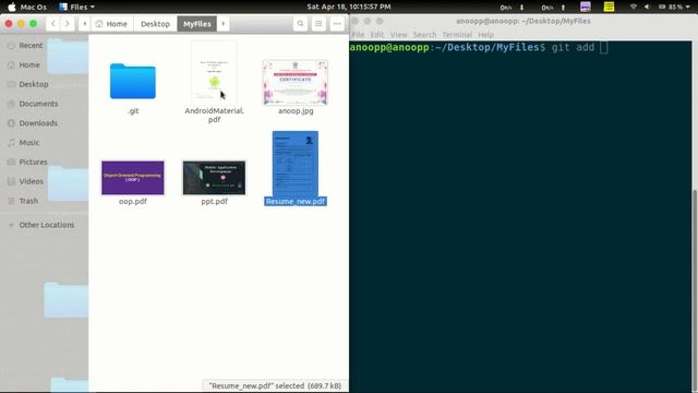 How to hide folder and files | without any Software | Hide folder and files using Git | смотреть онлайн