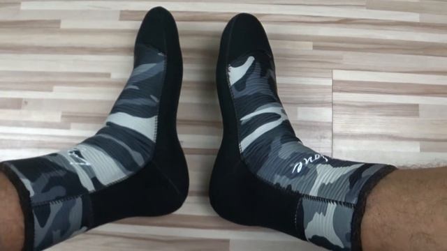 Распаковка неопреновых носков 7 мм с АлиЭкспресс смотреть онлайн