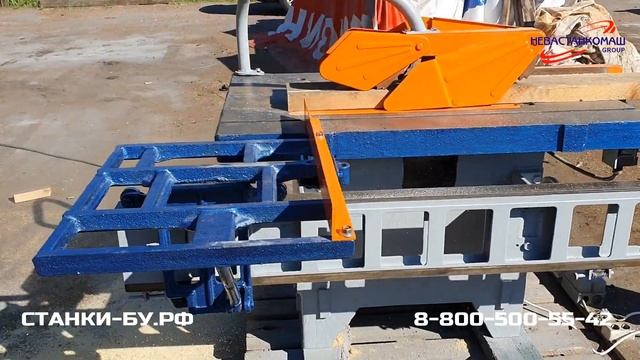 Круглопильный станок Ц6-2Т б/у после ремонта в Компании НЕВАСТАНКОМАШ смотреть онлайн