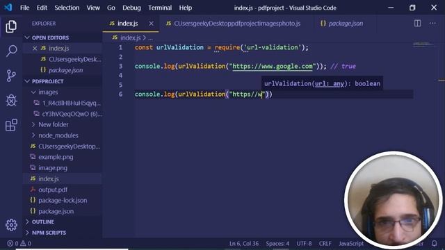 Simple Node.js URL Validation Library смотреть онлайн