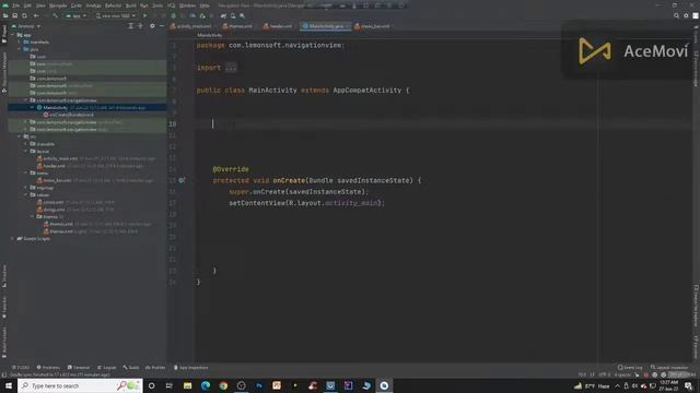 Android navigation drawer tutorial using fragments | Navigation drawer android studio | смотреть онлайн