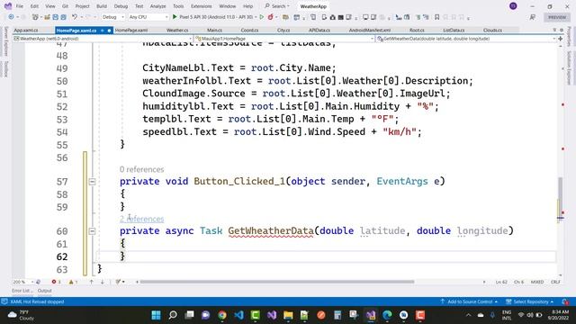 .NET Maui Project Tutorial for Beginners 62 - Weather App Design in Hindi смотреть онлайн